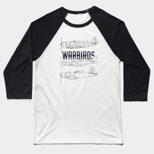 Warbird Gathering: Blueprint Legends Baseball T-Shirt